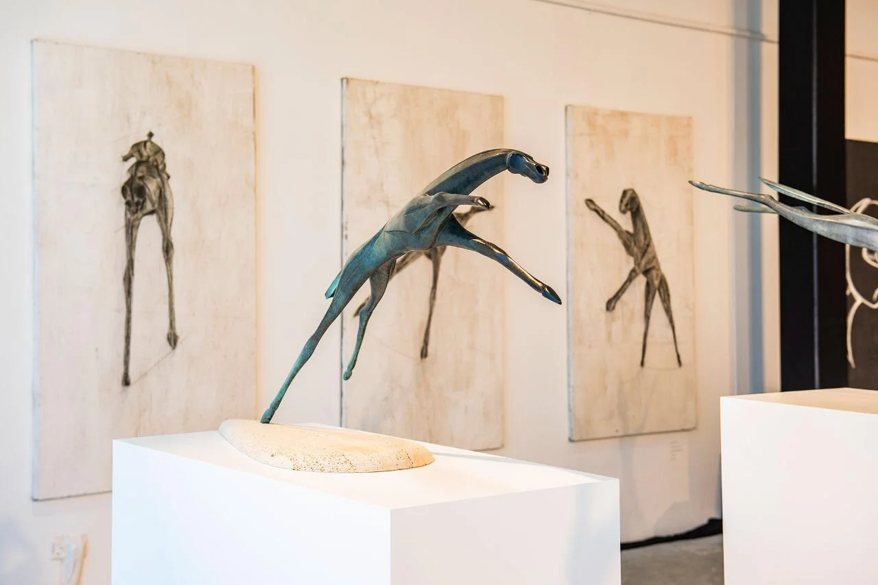 Gulf Today | Four bronze sculptures, ‘The Flying Horses’ unveiled in Dubai