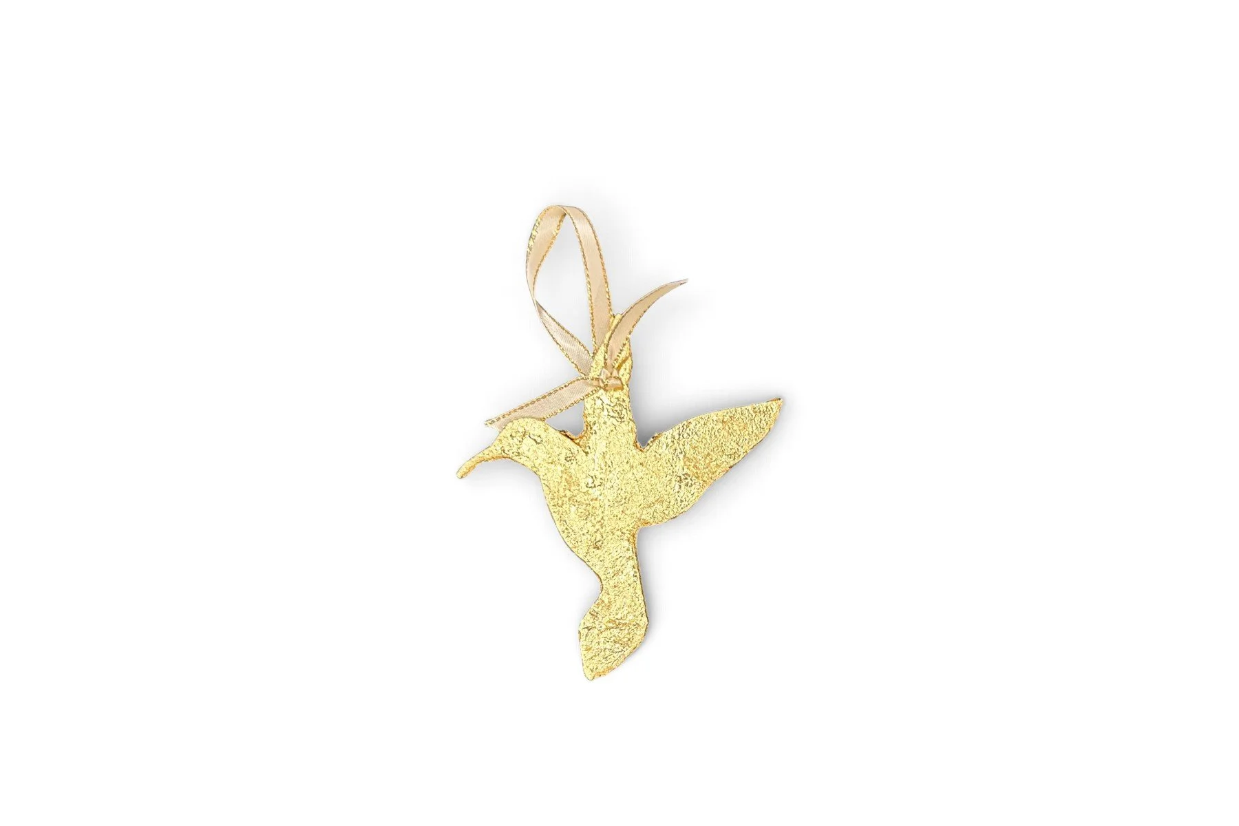 Hummingbird Gilded Medallion