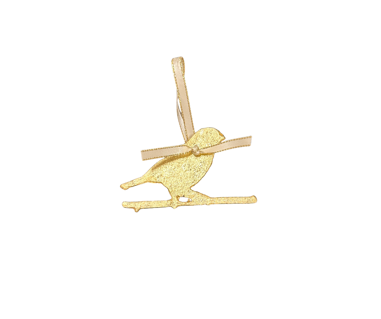 Sparrow Gilded Ornament