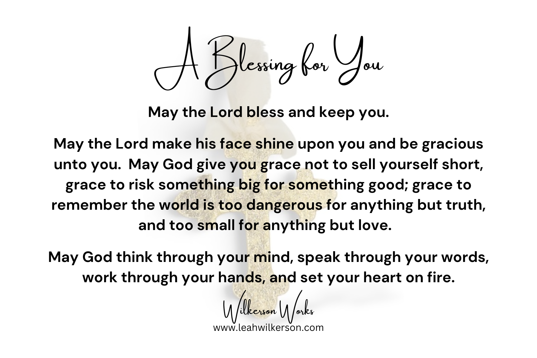 WW - A Blessing for You - Trefoil Cross.png