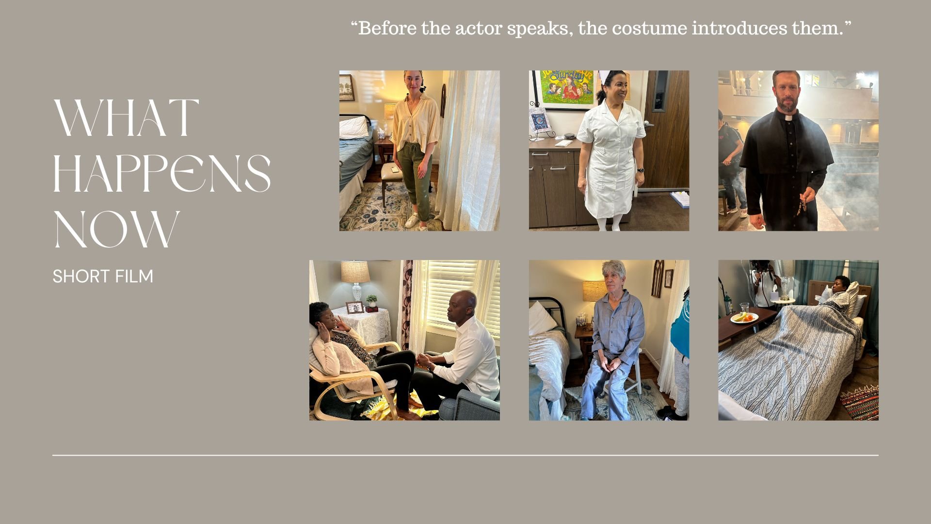 SHORT FILM WHAT HAPPENS NOW STARRING ERIC ROBERTS AND ROTIMI PAUL