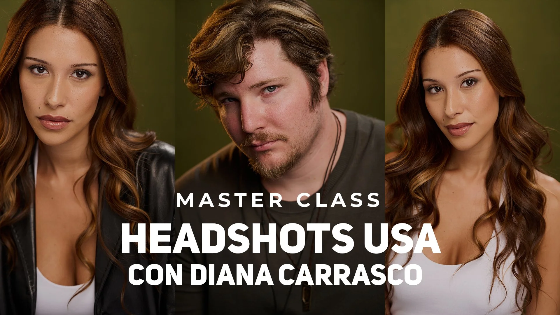 Headshots al estilo USA con Diana Carrasco
