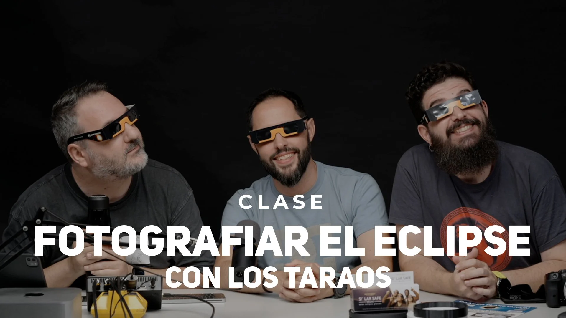 Fotografiar el eclipse - con Los Taraos