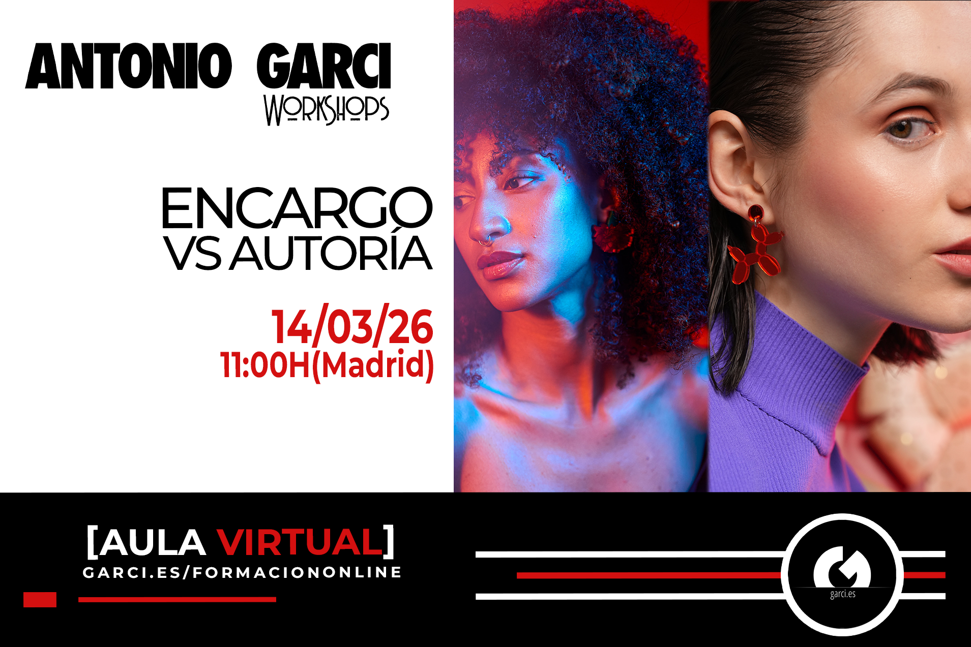 Clase online Aula Virtual MARZO - ENCARGO VS AUTORÍA