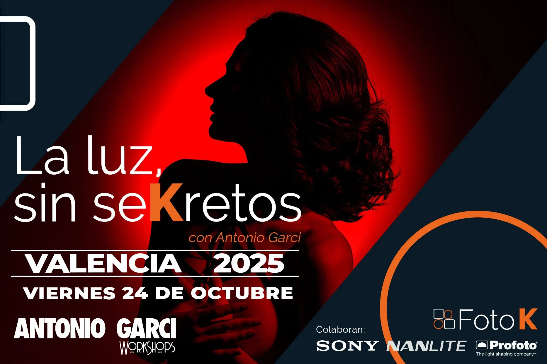 Valencia / Taller presencial : La luz, sin seKretos: Taller Intensivo de Iluminación y Dirección de Modelos