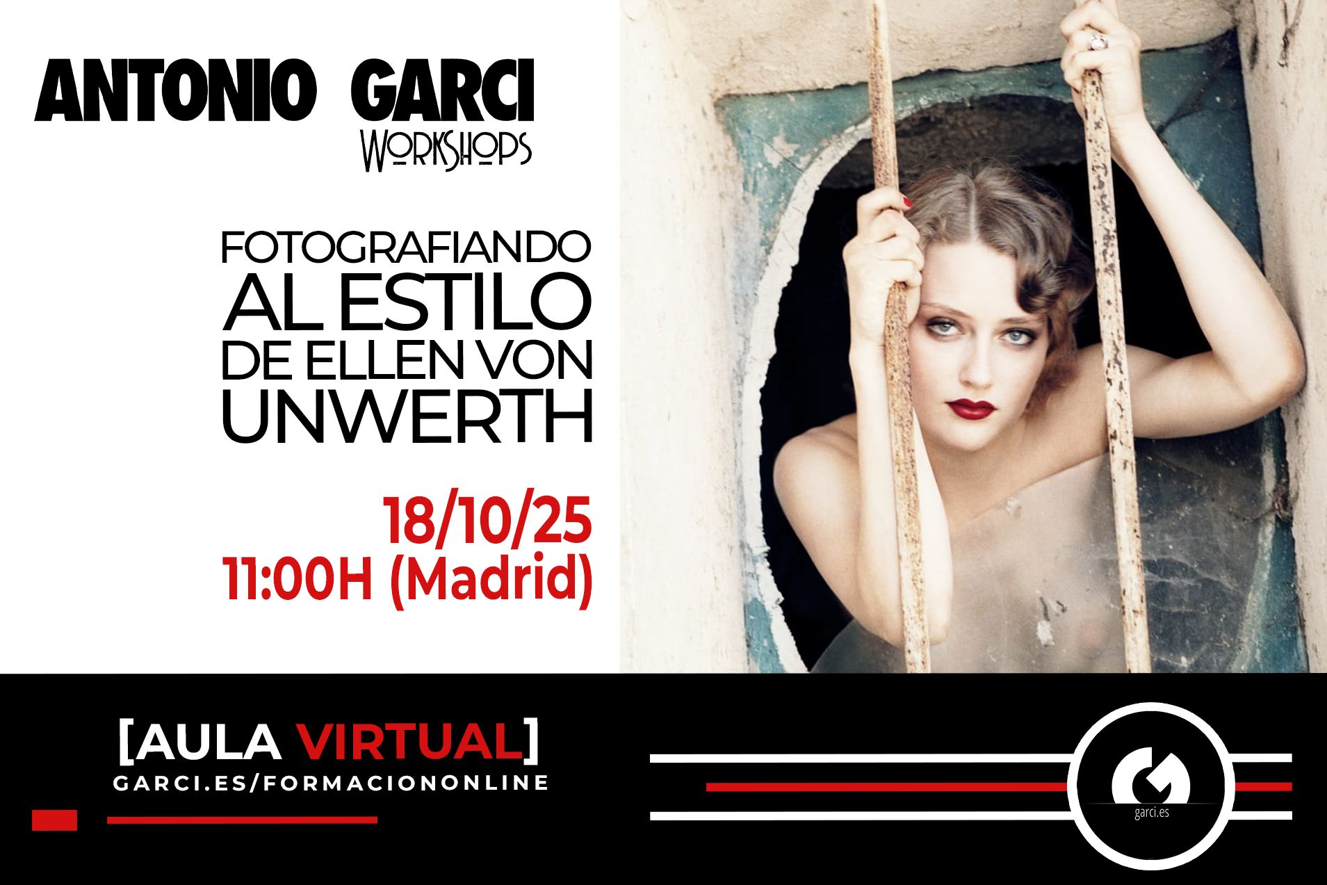 Taller online Aula Virtual OCTUBRE- FOTOGRAFIANDO AL ESTILO DE