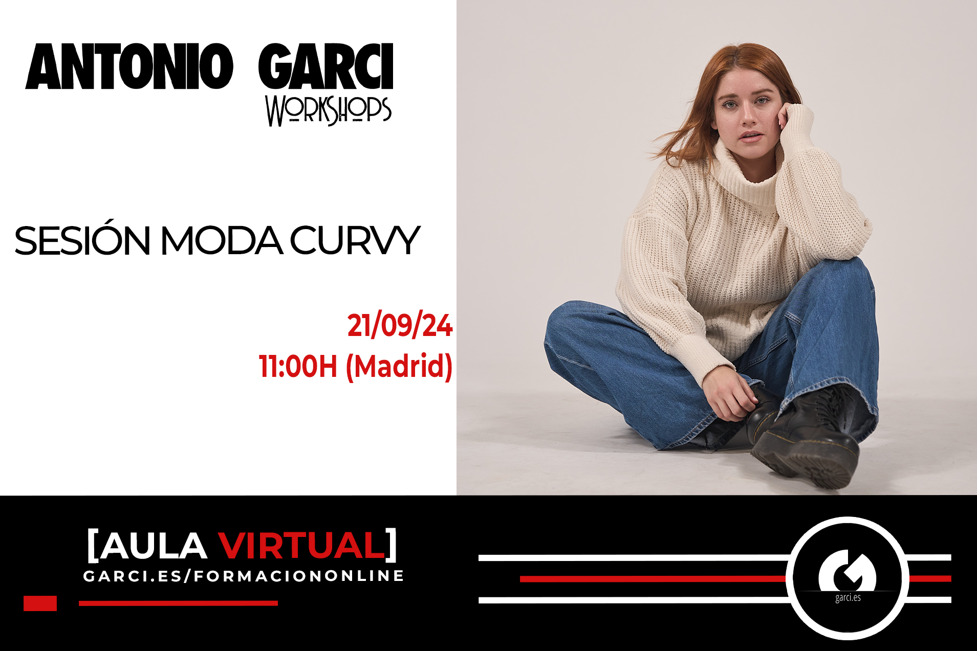 Taller online Aula Virtual SEPTIEMBRE - SESIÓN MODA CURVY