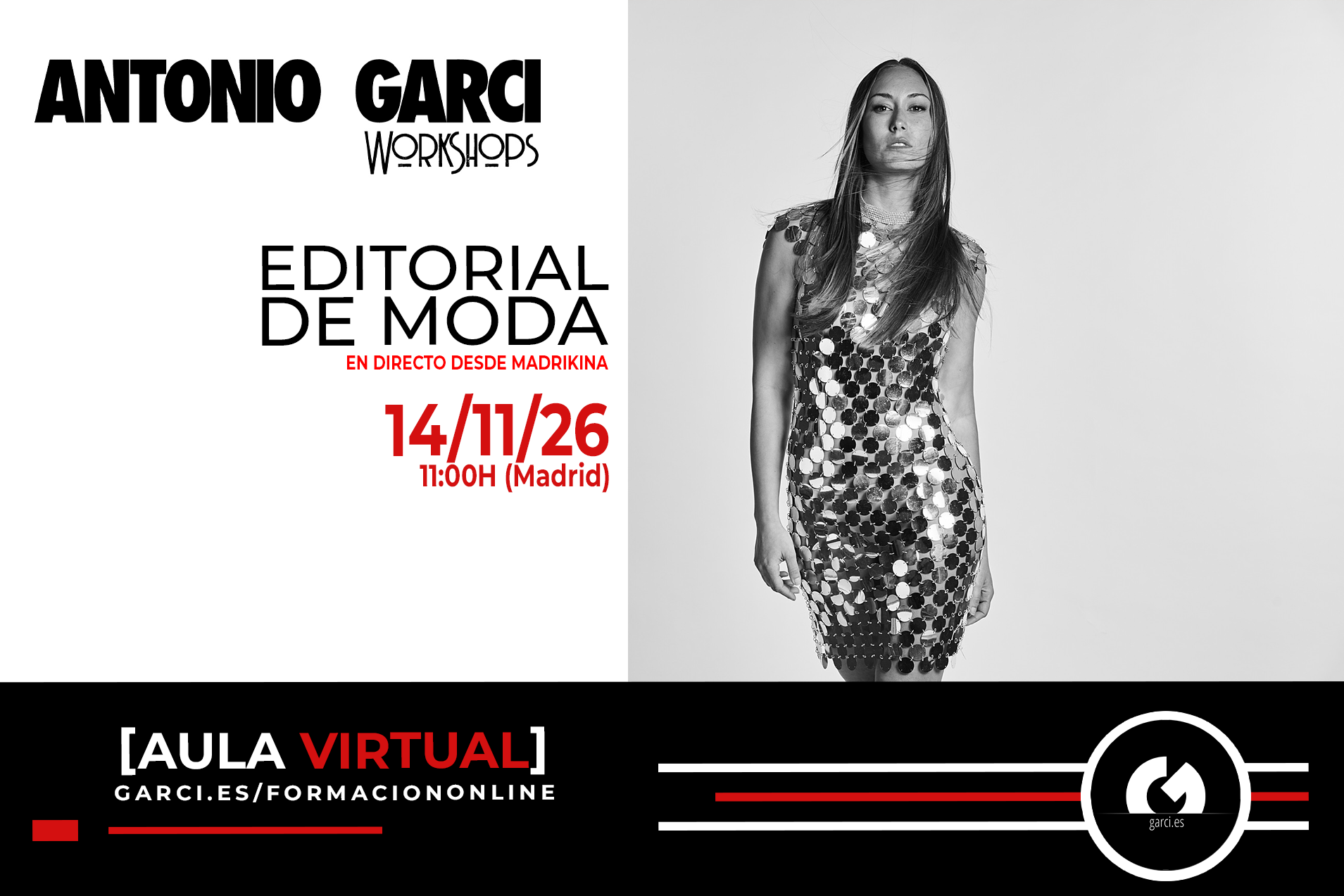 Taller online Aula Virtual NOVIEMBRE- EDITORIAL DE MODA