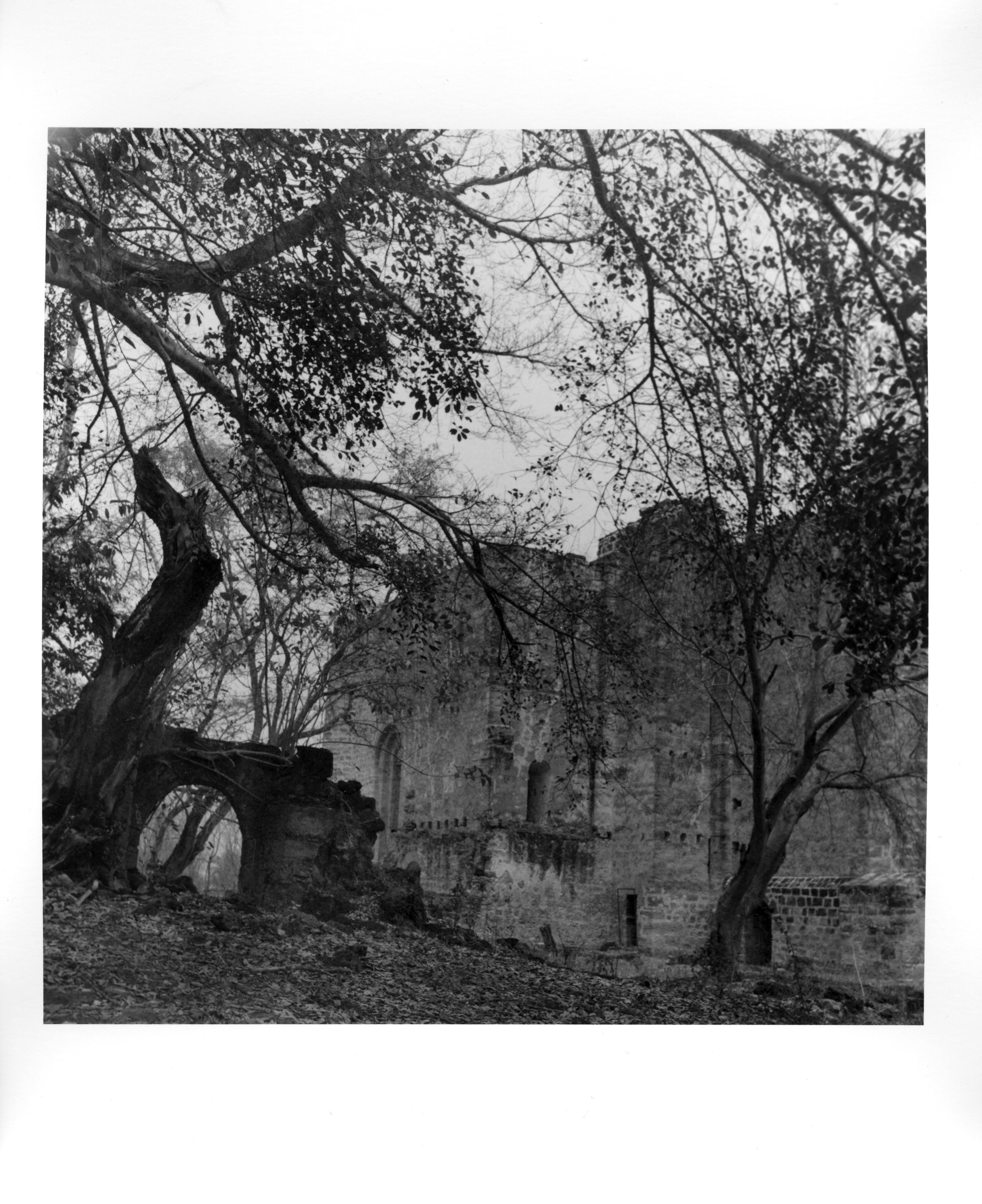 Unfinished Church, Copanahuastle, Chiapas, Darkroom Print