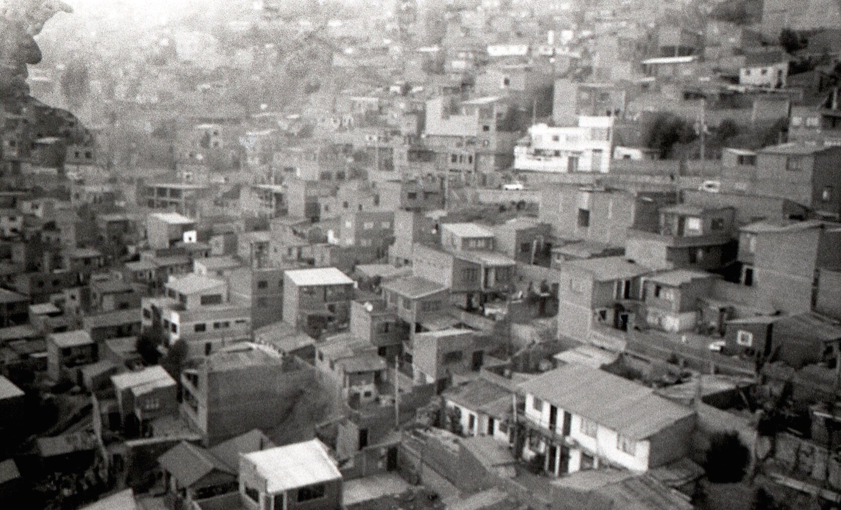 Teleferico Línea Amarilla, El Alto, La Paz,  Bolivia, Scan from 35mm Negative. 