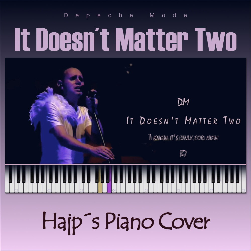 Depeche Mode - It Doesn't Matter Two - Gordeno - MP3 and MIDI