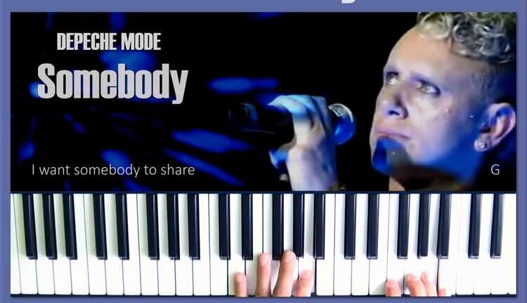 Depeche Mode: Somebody - MIDI and MP3