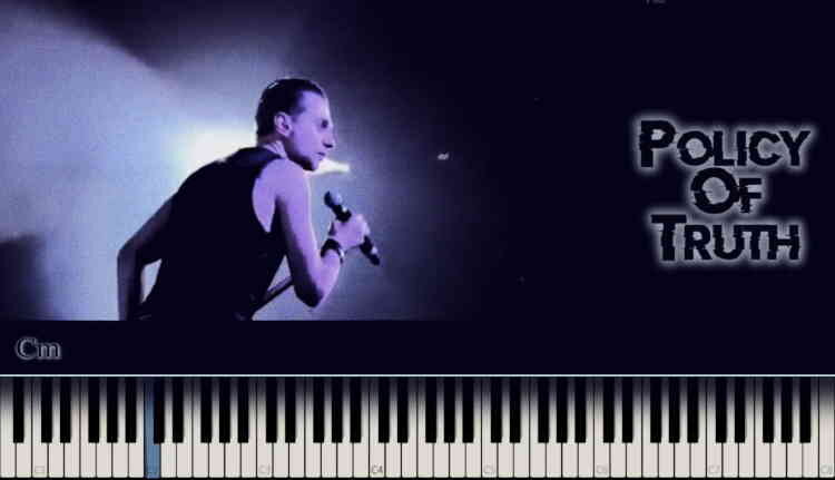 Depeche Mode: Policy of truth - MP3 and MIDI