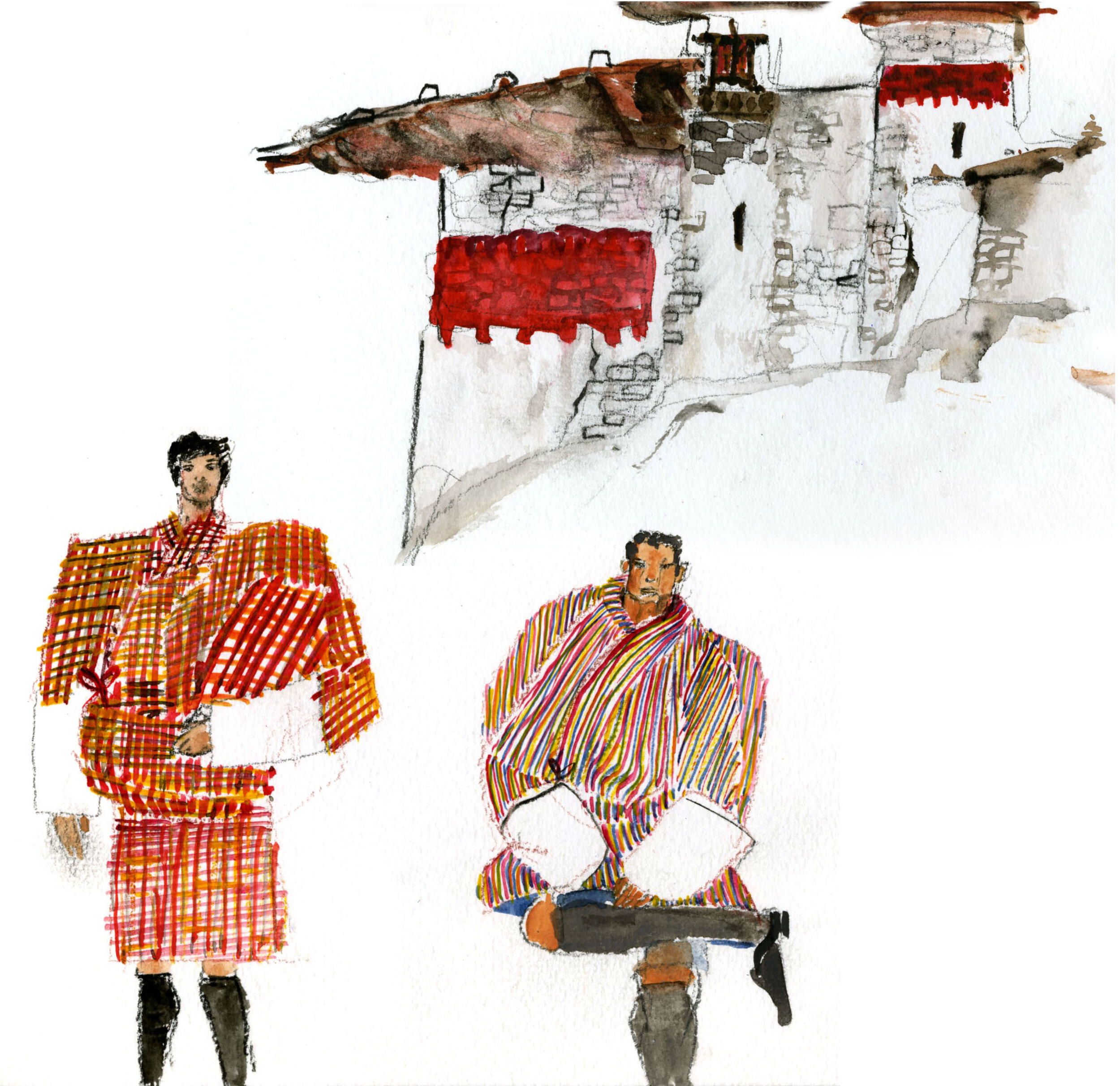 Bhutan costume_fortress.jpg