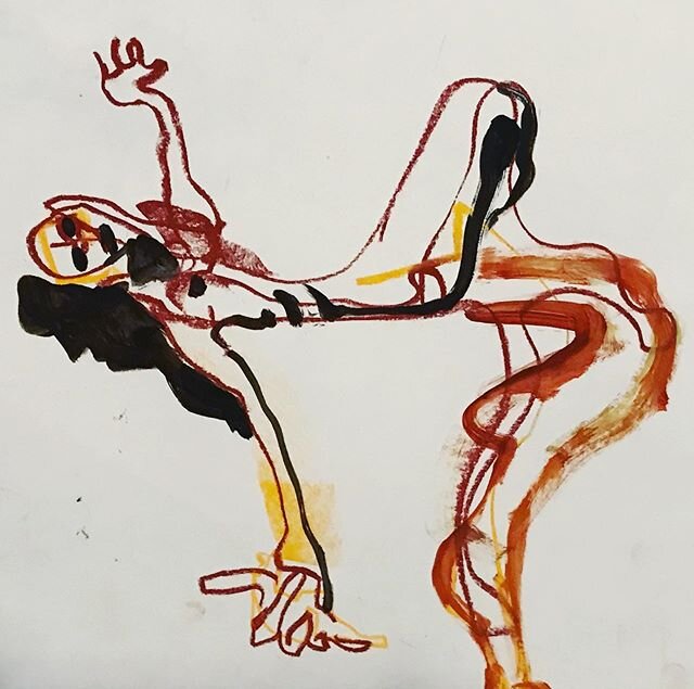 Butoh is one of my favorite dance movements, rising out of post WWII Japan and in response to the human devastation of Hiroshima. I first drew and experienced Butoh at the Japan Society over 10years ago. The haunting and profound expressions of  angu