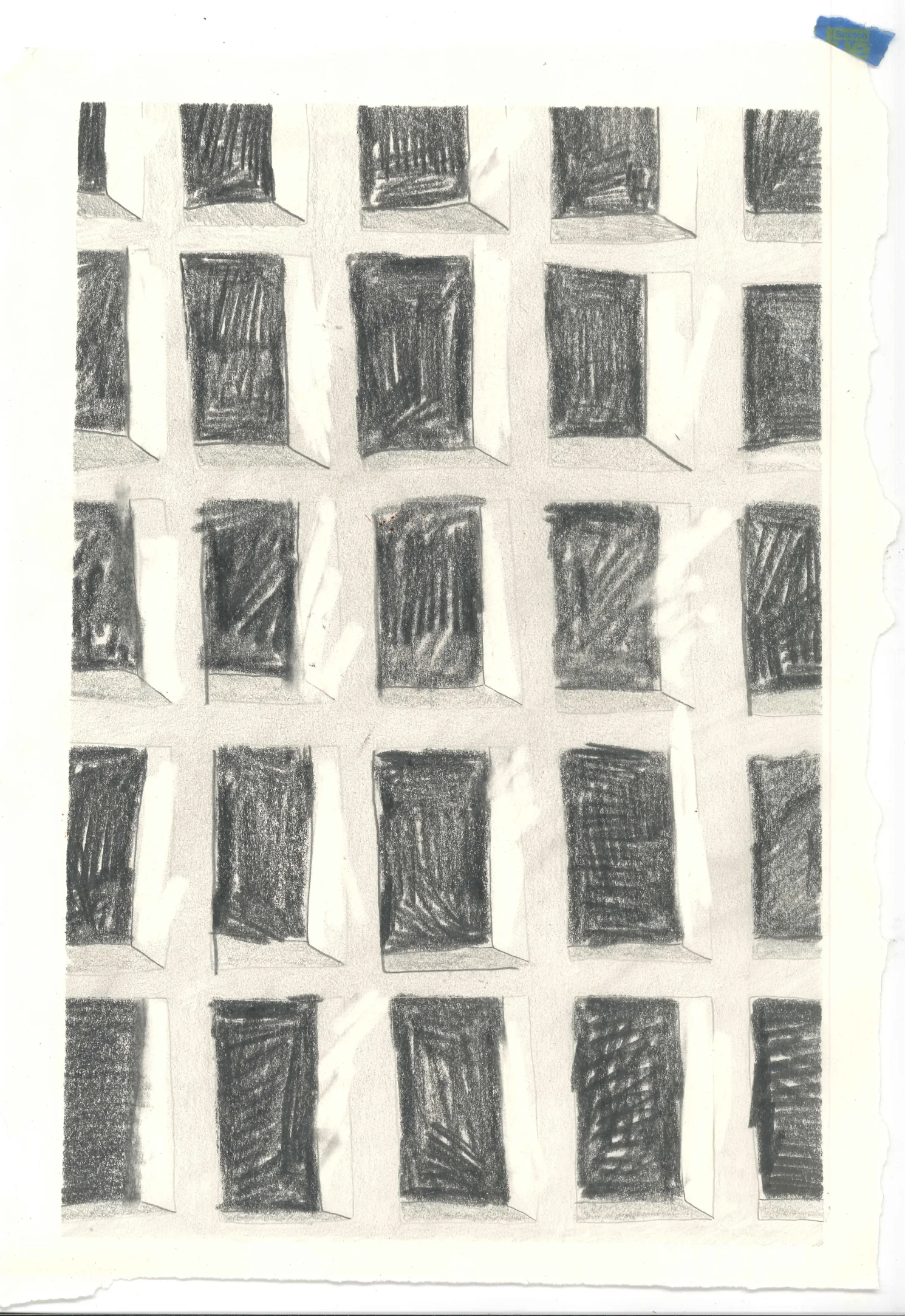 Untitled graphite on paper (Spring 2016)
