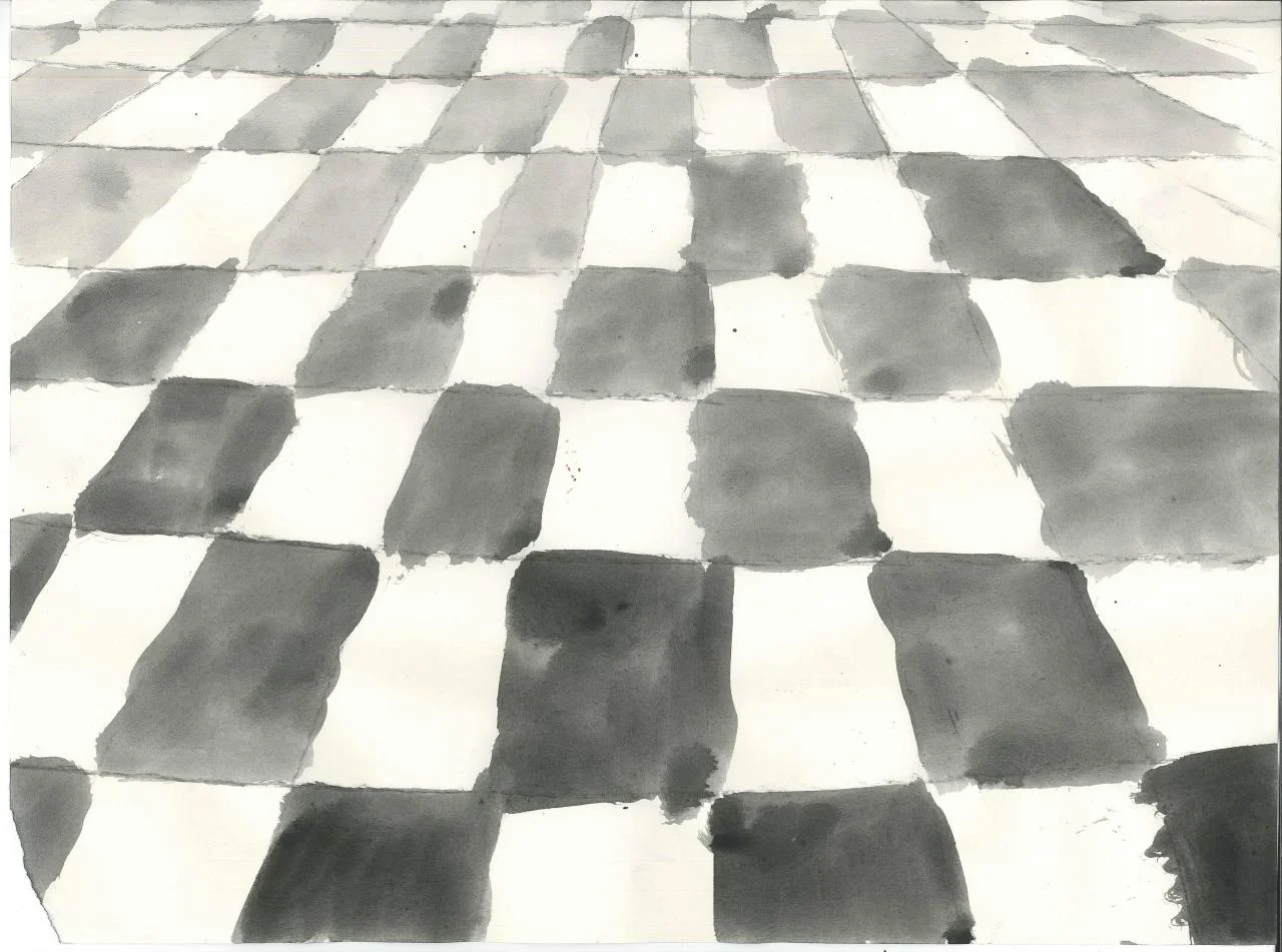 Untitled graphite and ink on paper (Spring 2016)