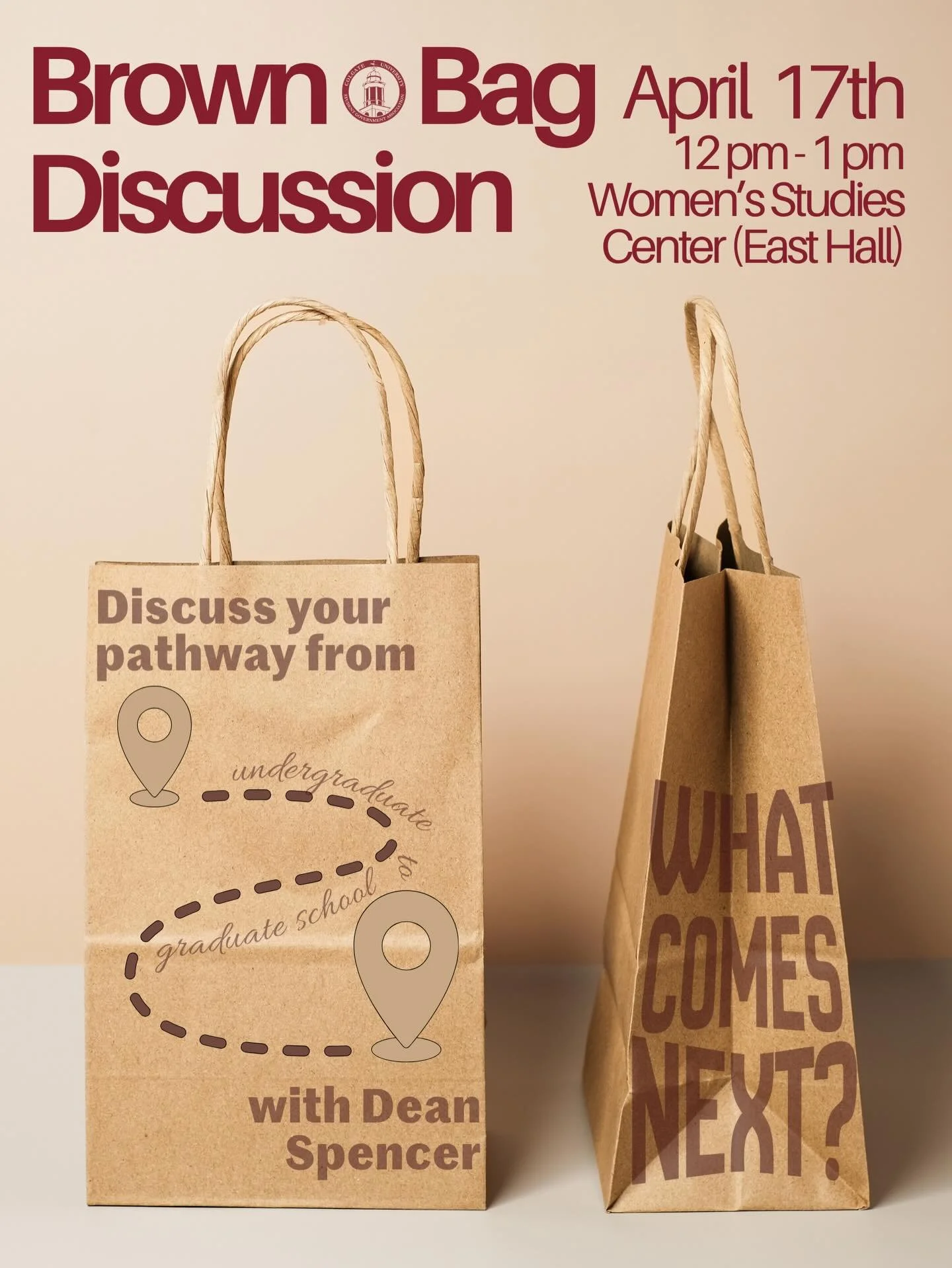 Join us tomorrow for a brown bag with Dean Spencer!