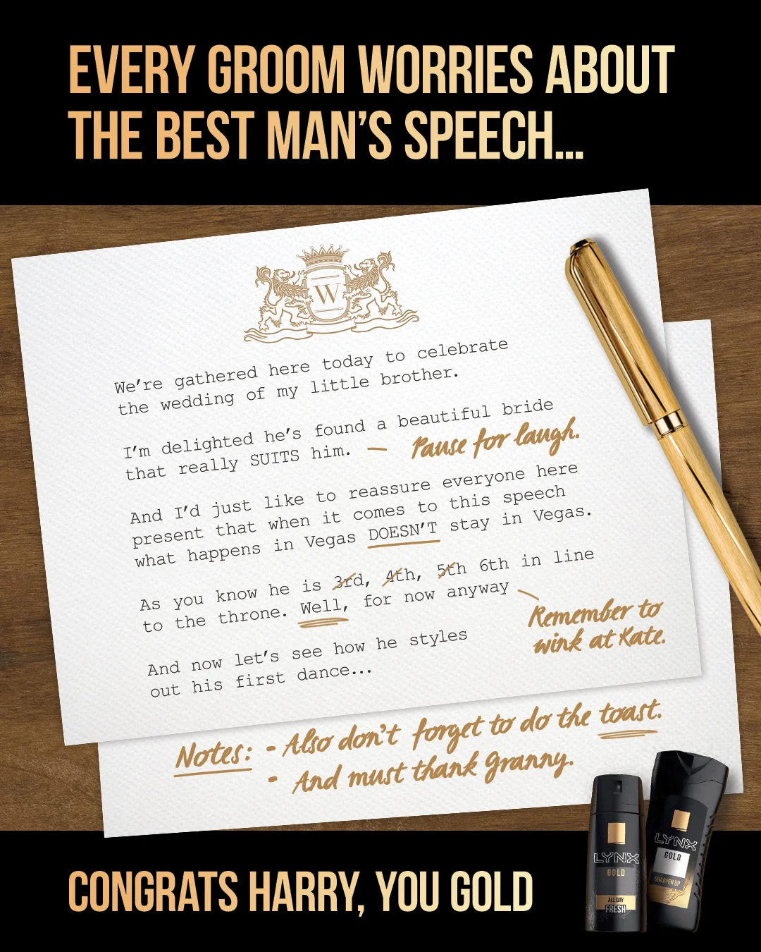 Social Post for Royal Wedding 