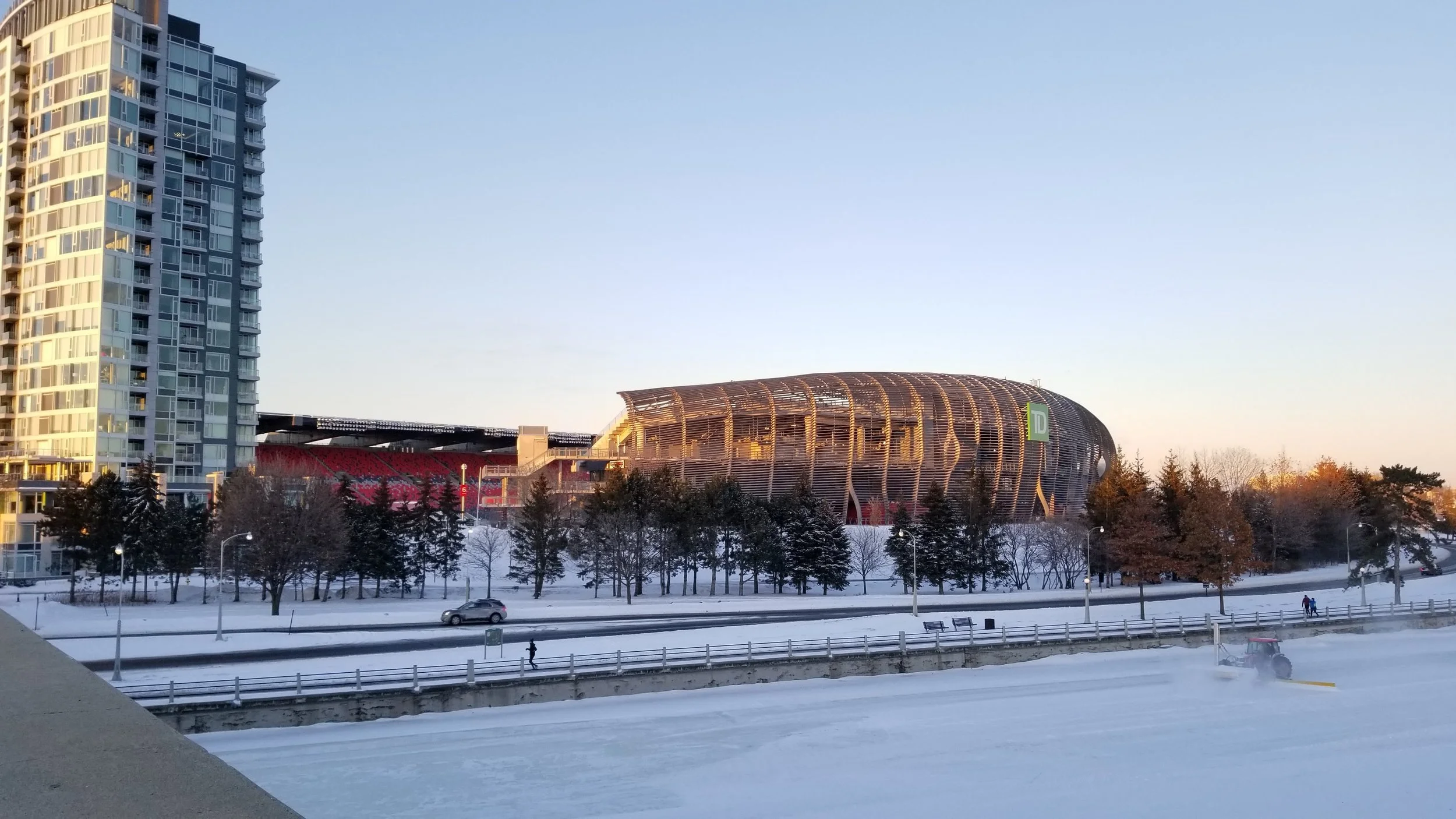Le TD Place ( Stade sportif )