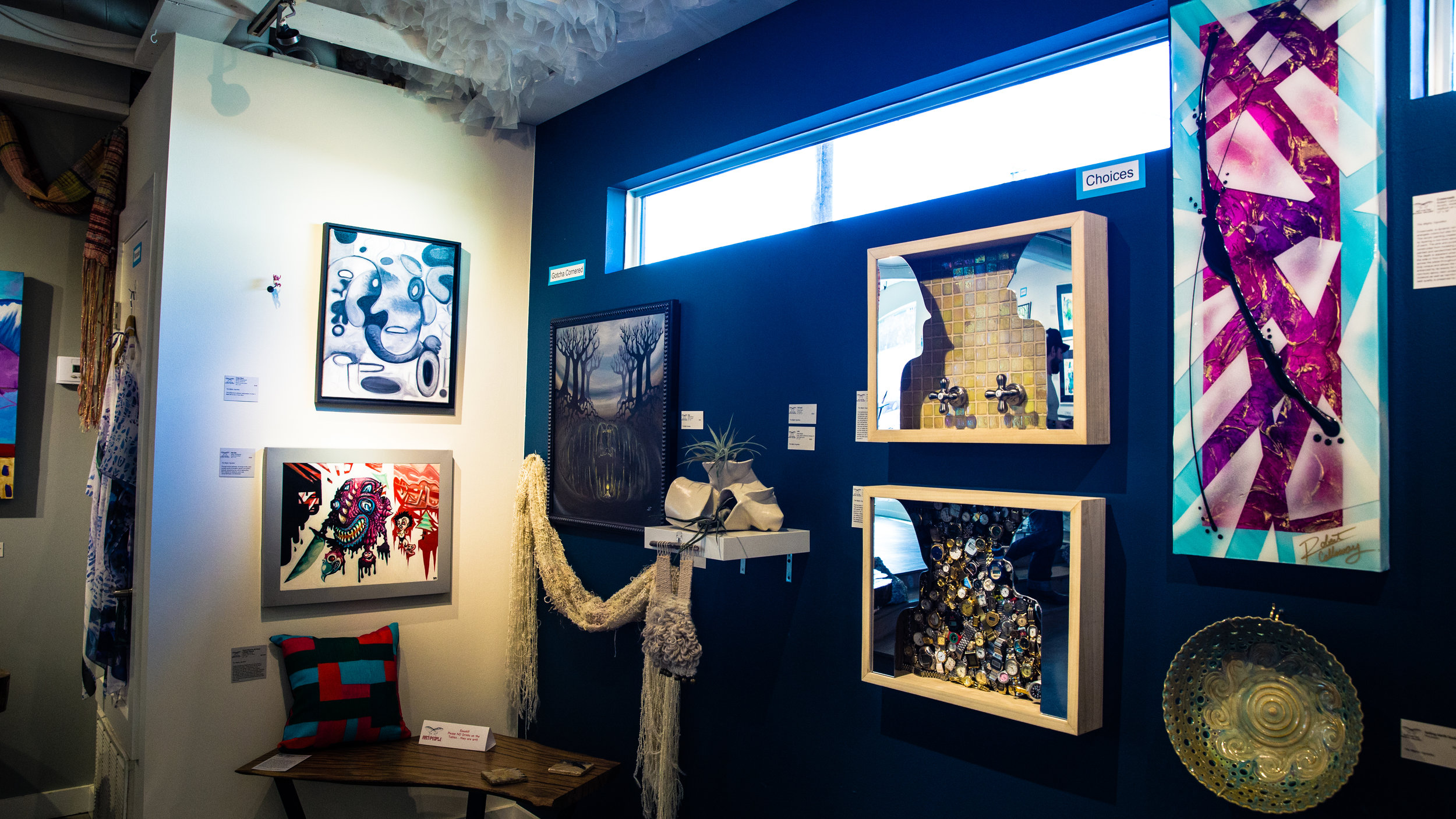 The Mighty Vignettes at Art For The People, 2017 — Hallie Rae Ward