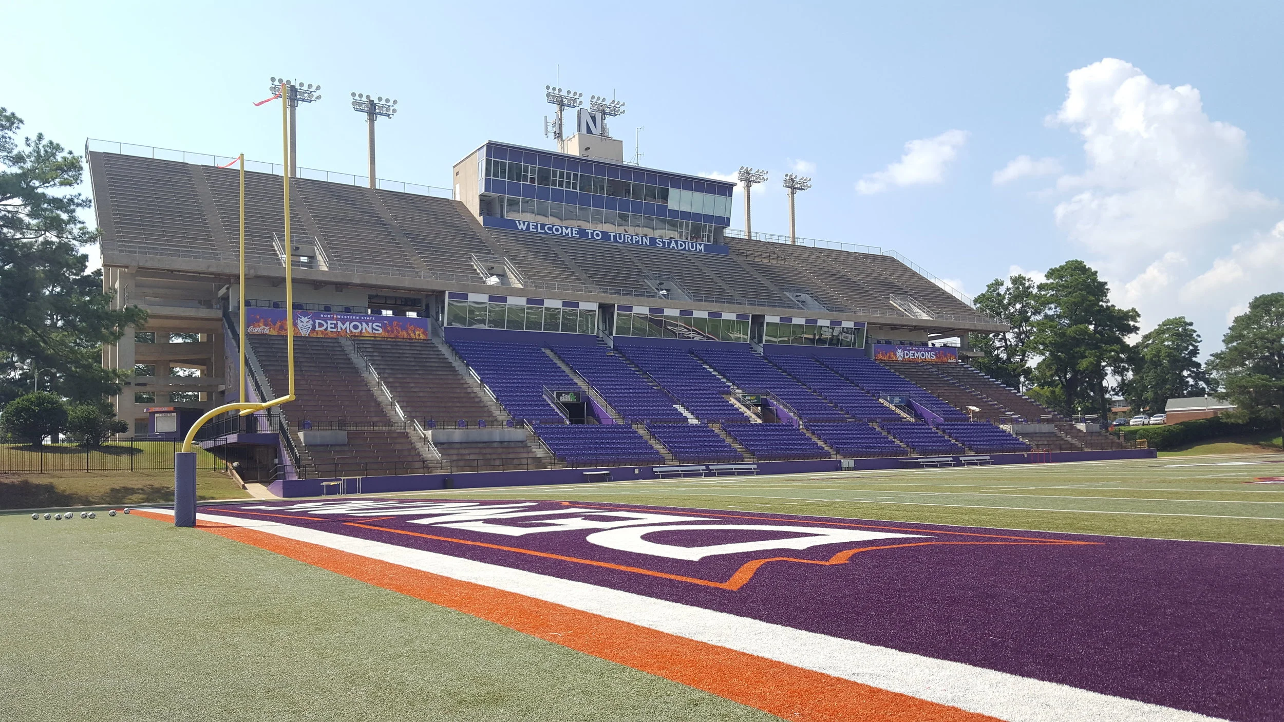 NSU STADIUM SEATING - NATCHITOCHES, LA