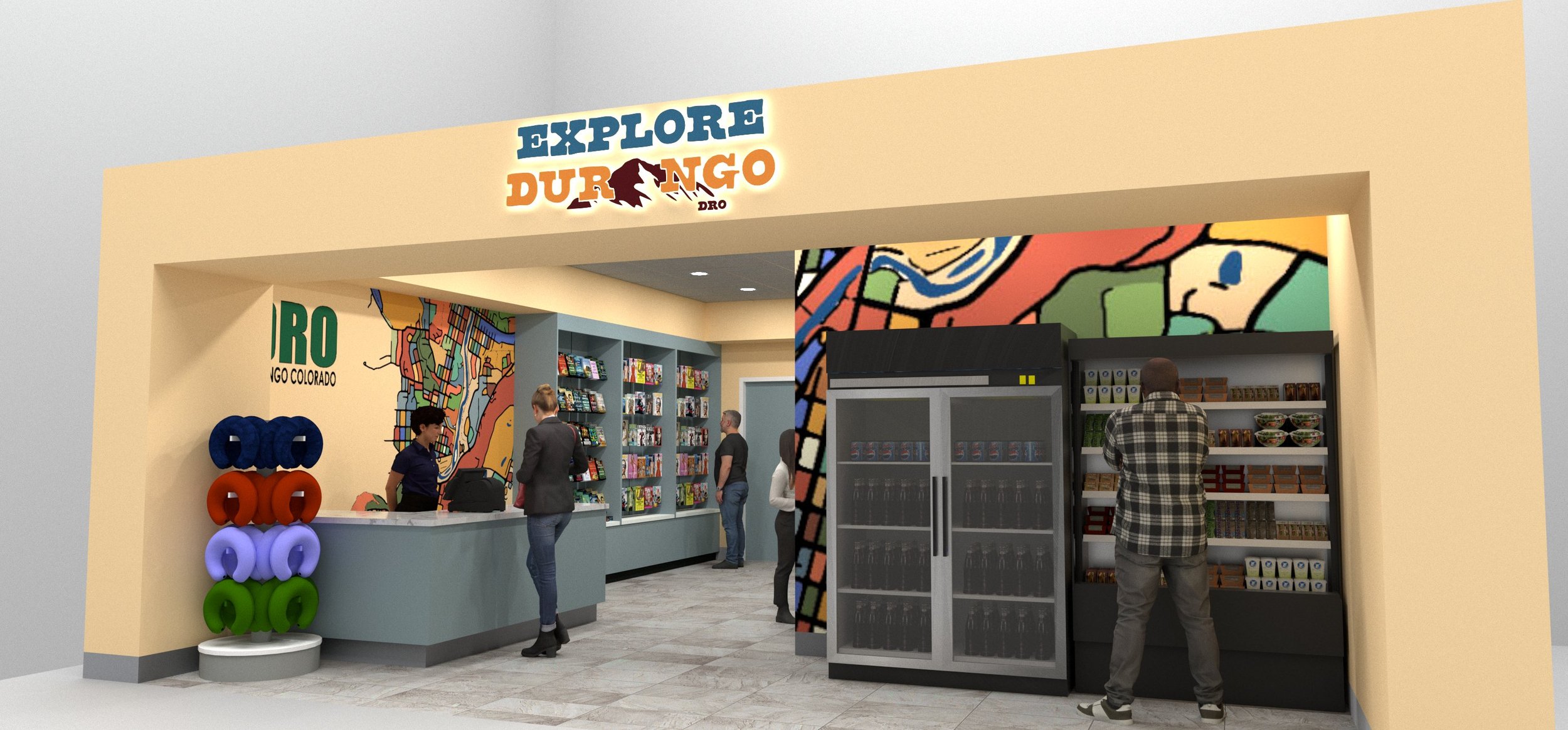 "EXPLORE DURANGO" AIRPORT RETAIL - DURANGO, CO