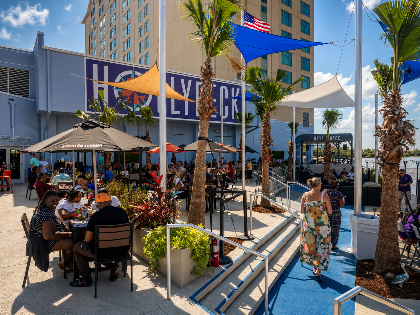 HOLLYDECK - HOLLYWOOD RESORT AND CASINO - BAY ST. LOUIS, MS