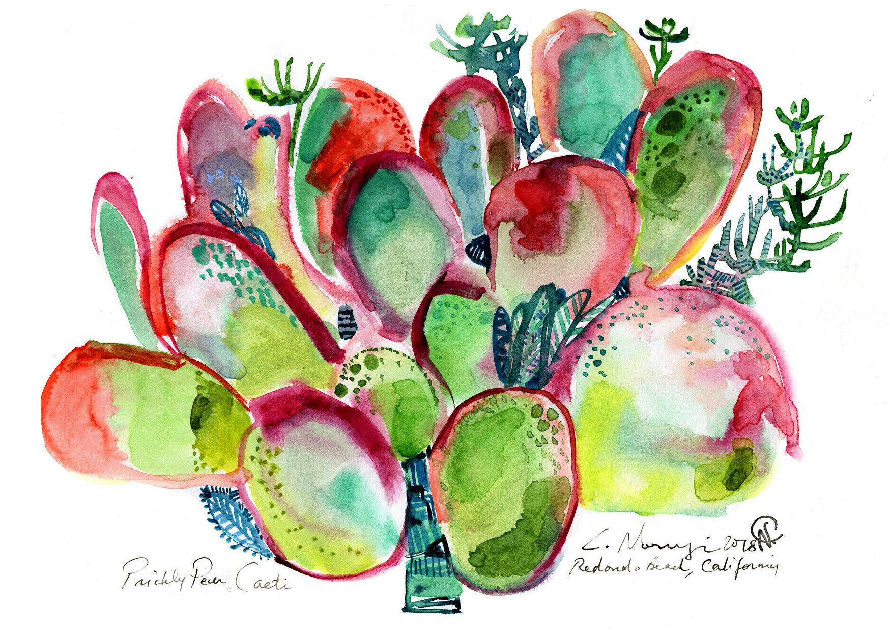 Prickly Pear Cacti I