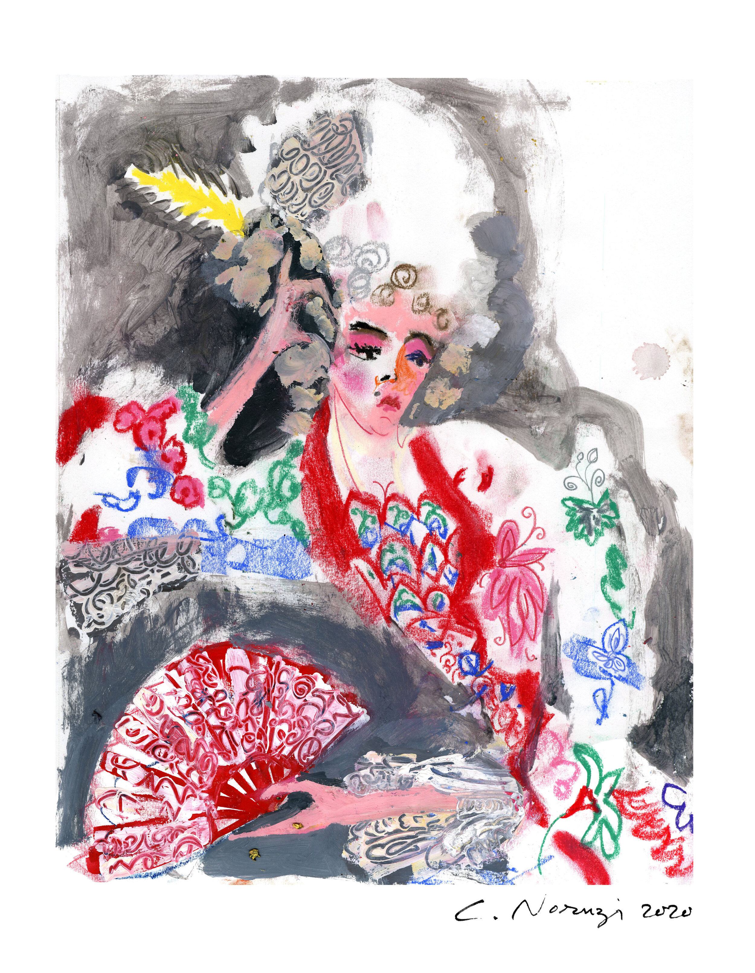 Marie Antoinette III (ennuée)