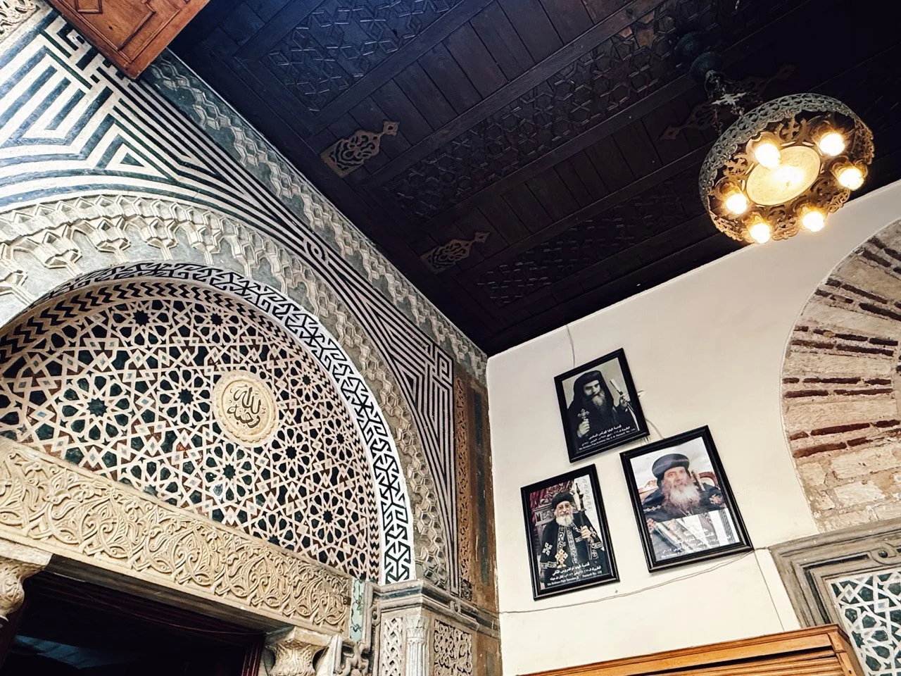  Saint Virgin Mary's Coptic Orthodox Church. Cairo, Egypt 