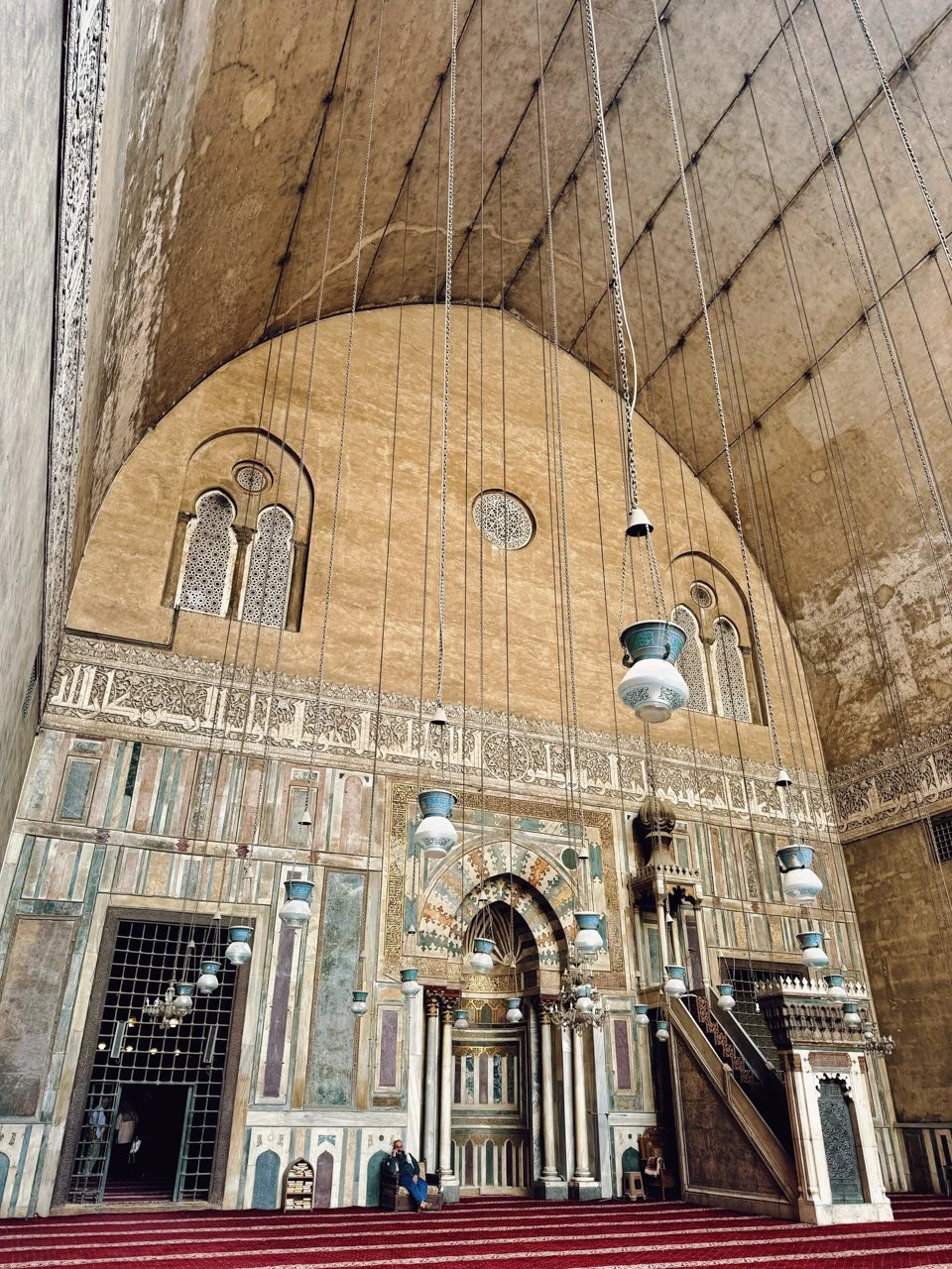  Mosque-Madrasa of Sultan Hassan. Cairo, Egypt 