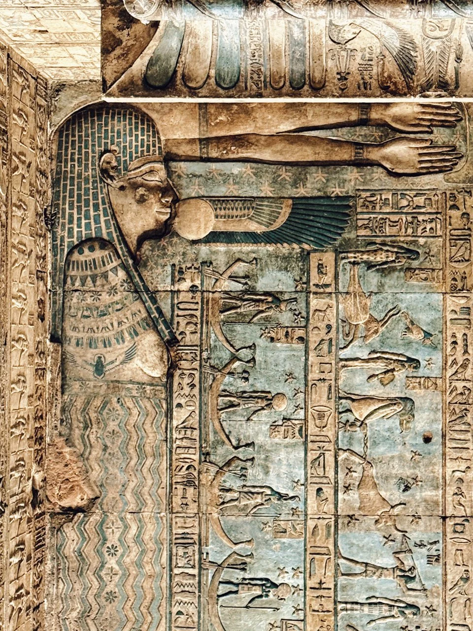  Temple of Hathor. Dendera, Egypt 