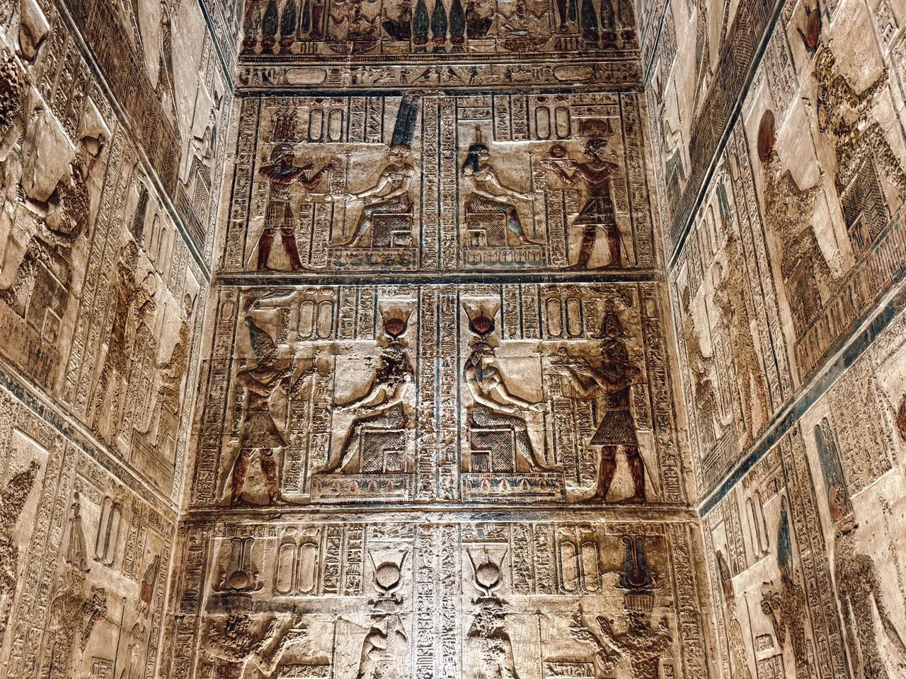  Temple of Hathor. Dendera, Egypt 