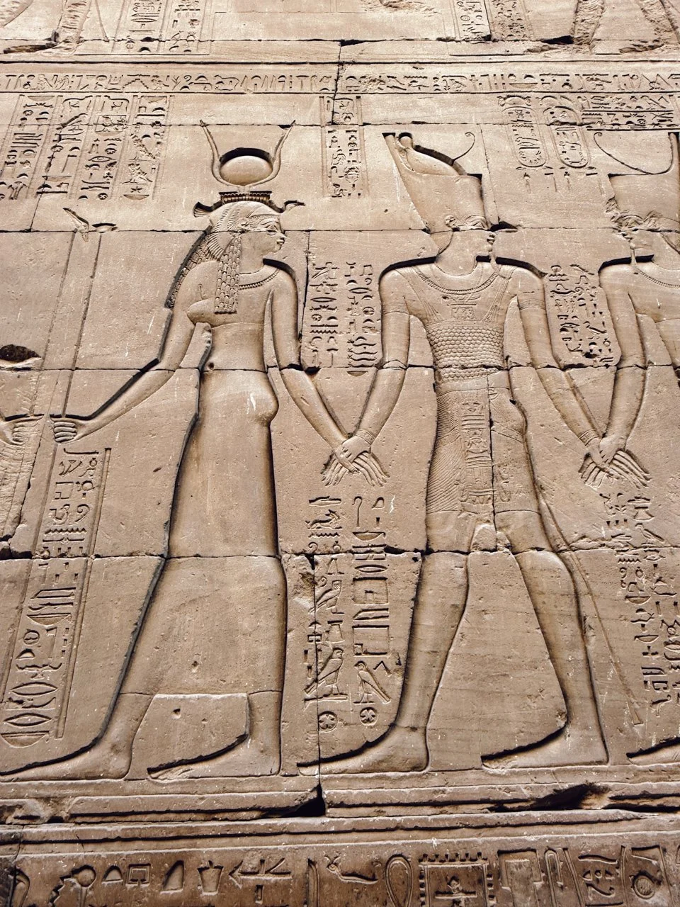  Temple of Edfu. Edfu, Egypt 