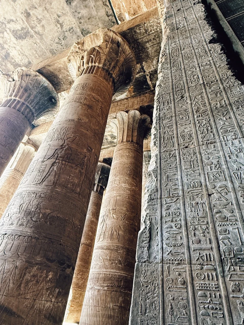  Temple of Edfu. Edfu, Egypt 