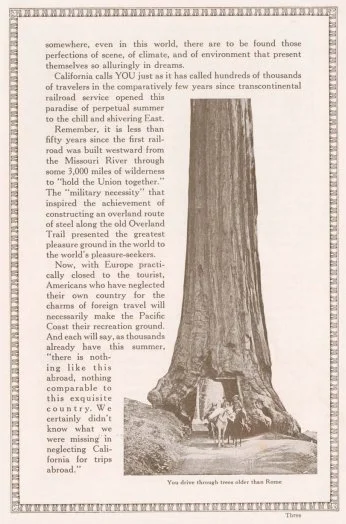  California Calls You. Union Pacific Railroad Company. 1913. Special Collections & Archives, UC San Diego 
