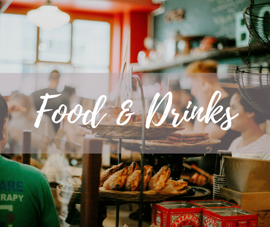 Restaurants, Food Trucks, Coffee Shops, Food Products, Bakeries