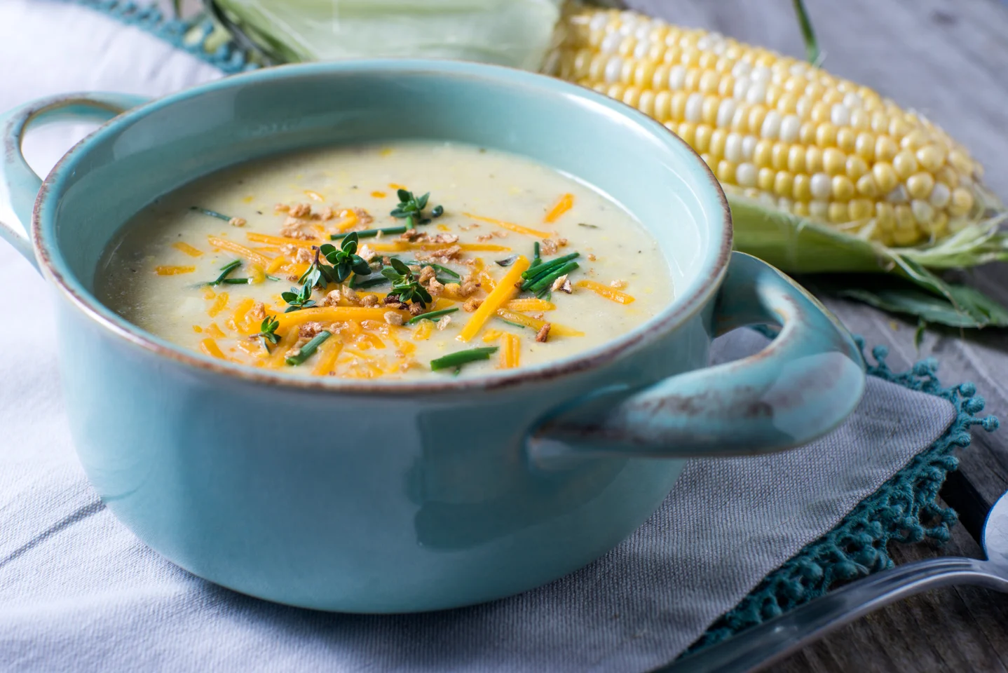 Summer corn chowder