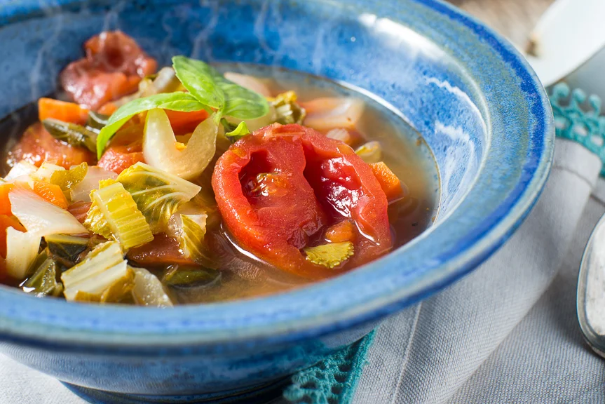 Pressure Cooker Veggie Soup