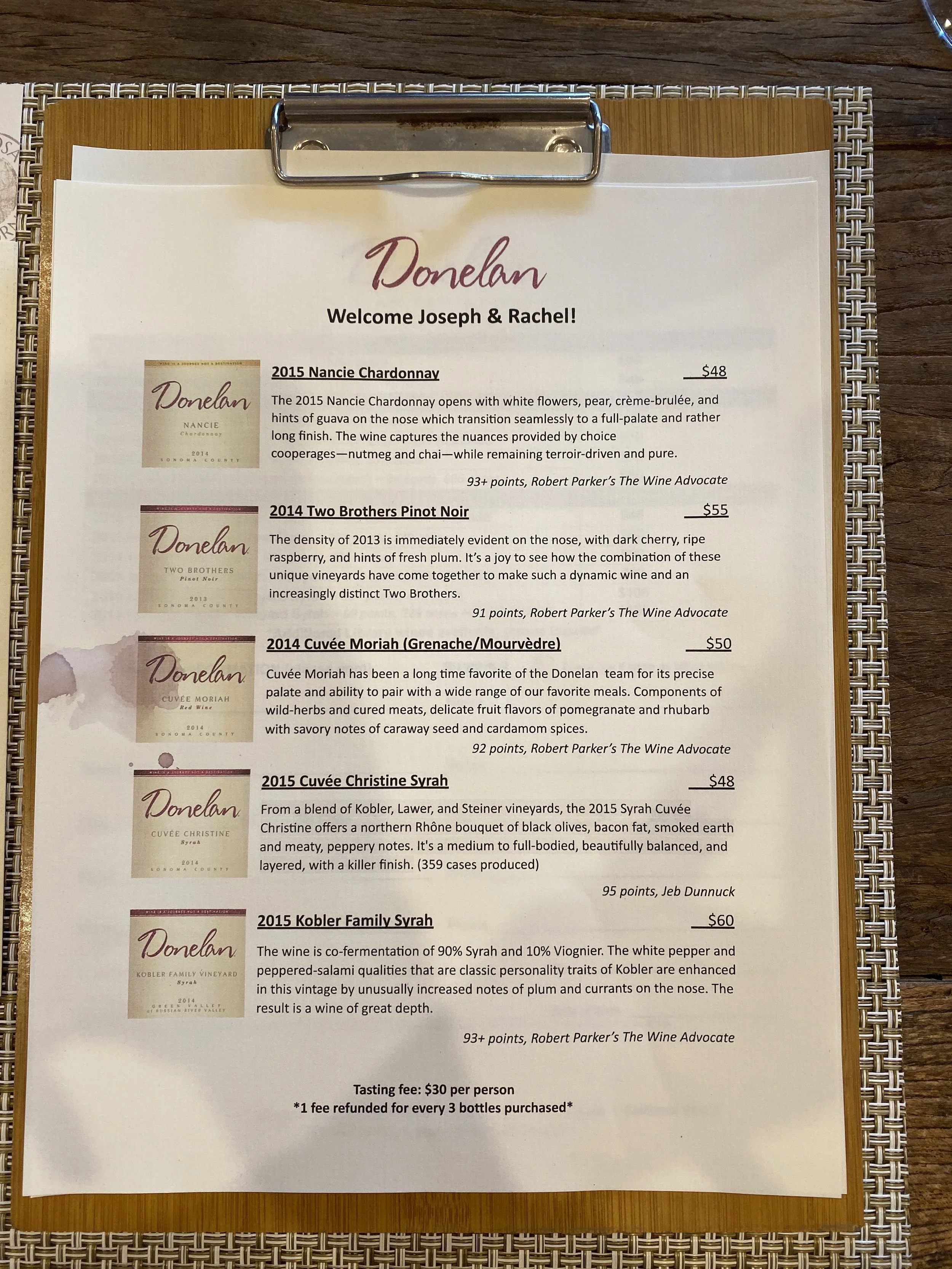 Donelan Family Wines