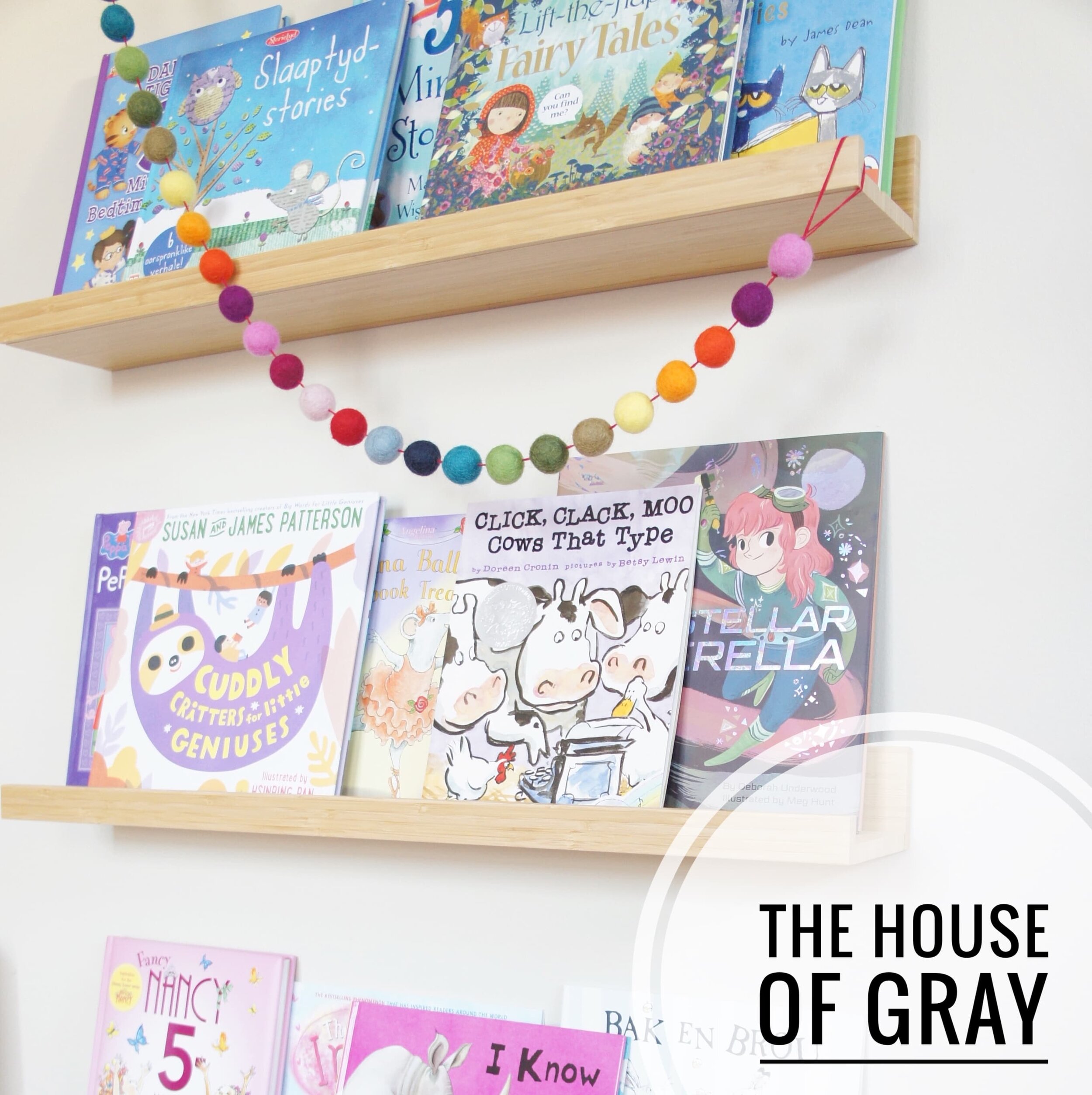 floating kids book shelves