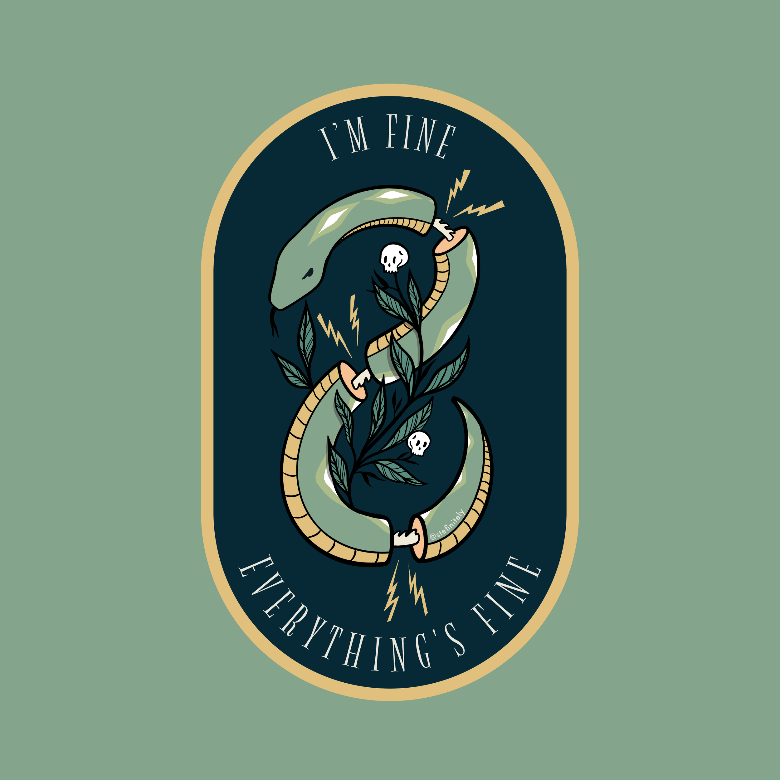 I'm Fine Everything's Fine sticker design-06.png