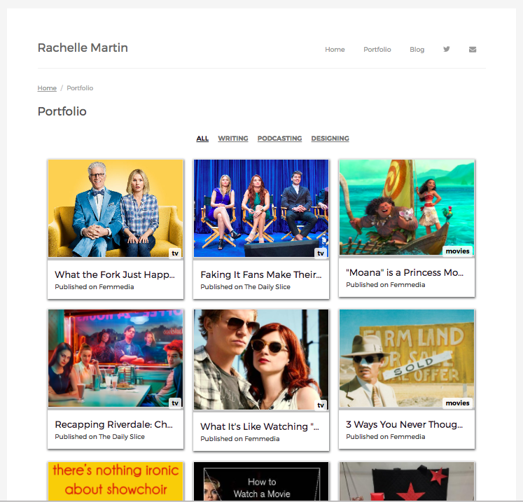  version 1.0 portfolio page 