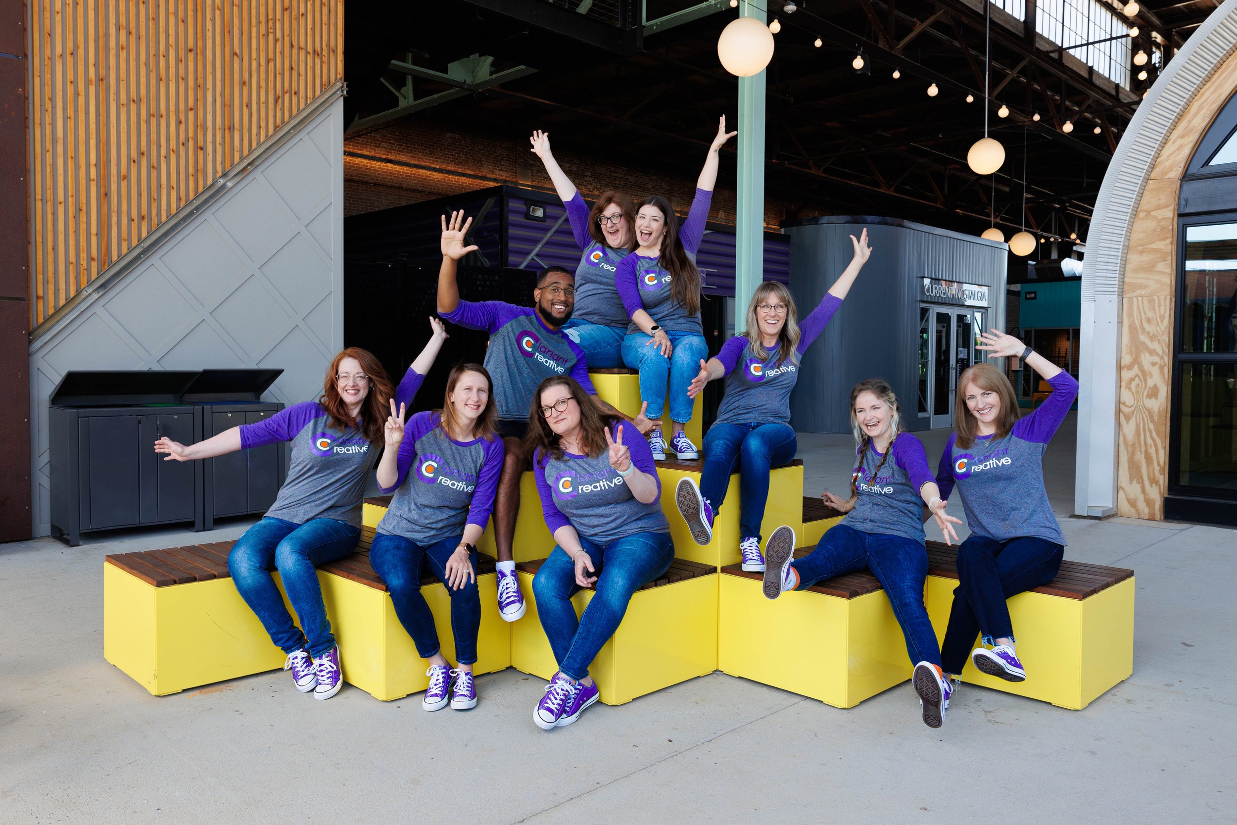 Planned Yet Natural: Team Photos for Clariant Creative