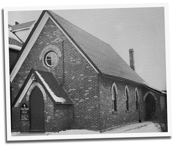 Original Christ Church building (built 1882)