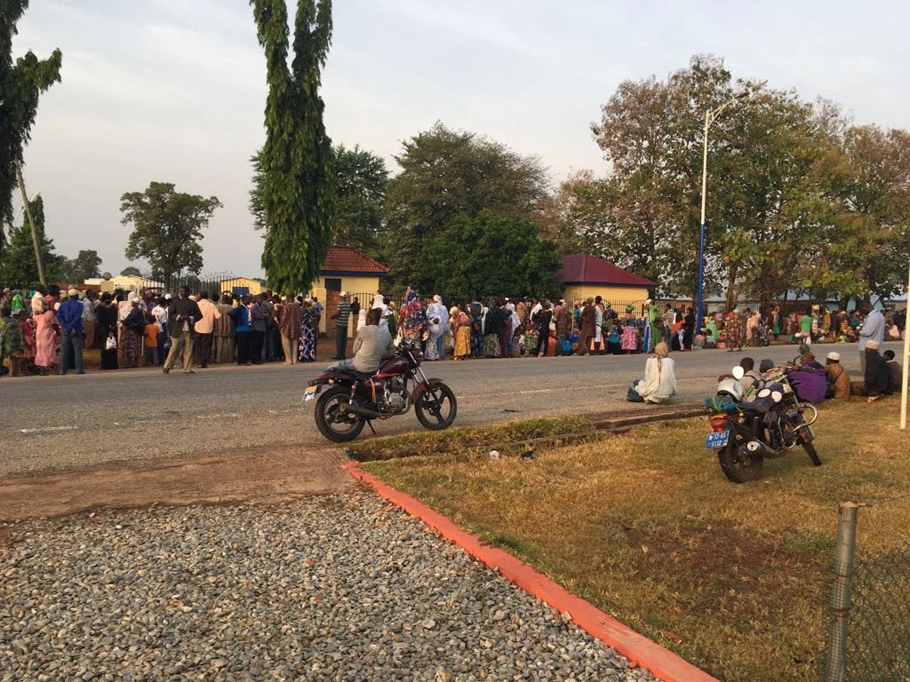 Today's crowds