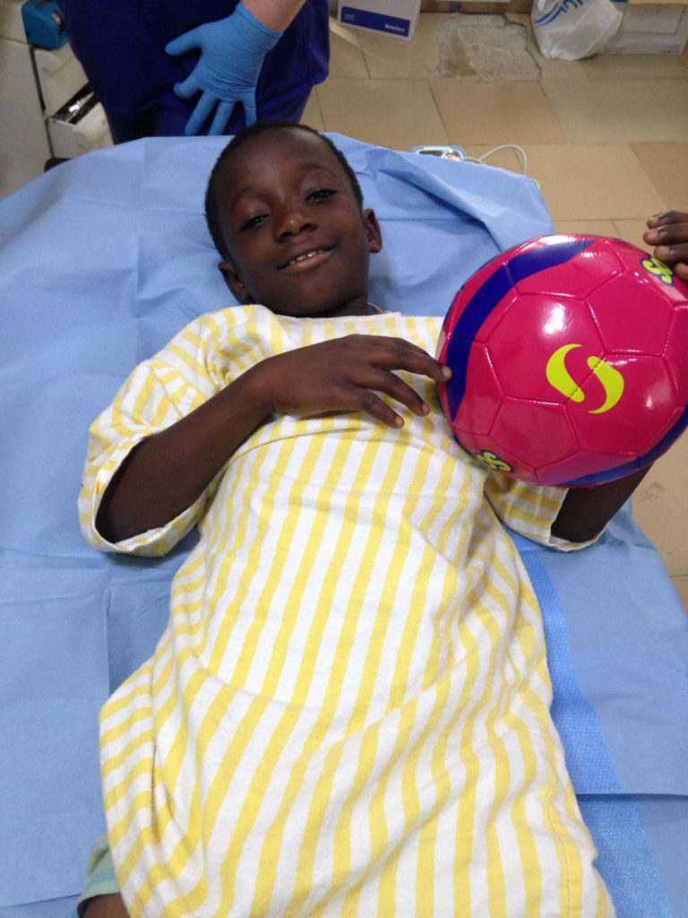 Happy patient