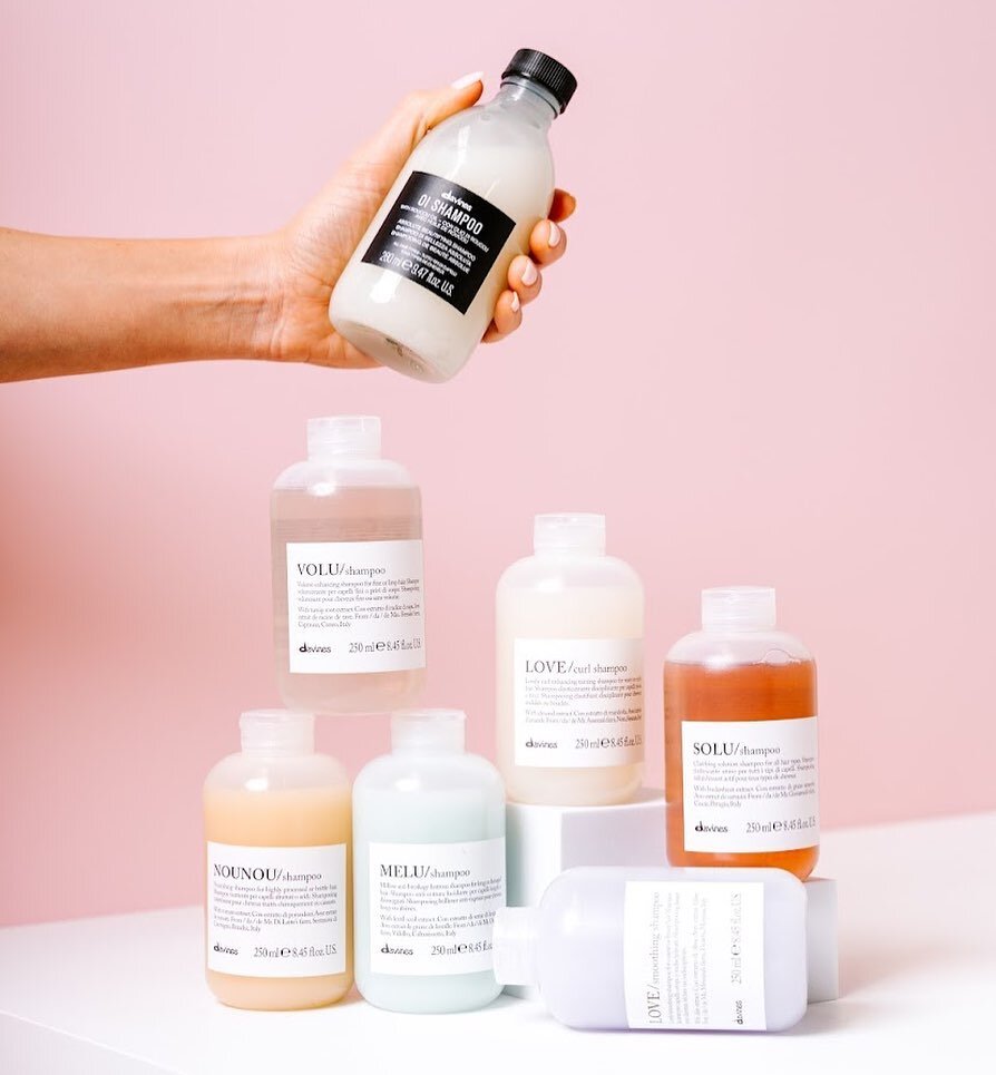 What&rsquo;s your favourite shampoo? @davinesofficial has options for curly, fine, oily or coloured, as well as a specific scalp range. 
🌸 all @davinesofficial available online at epsilonhair.com or in salon at 5/217 Maunganui Rd 
📸 @tastefullytash