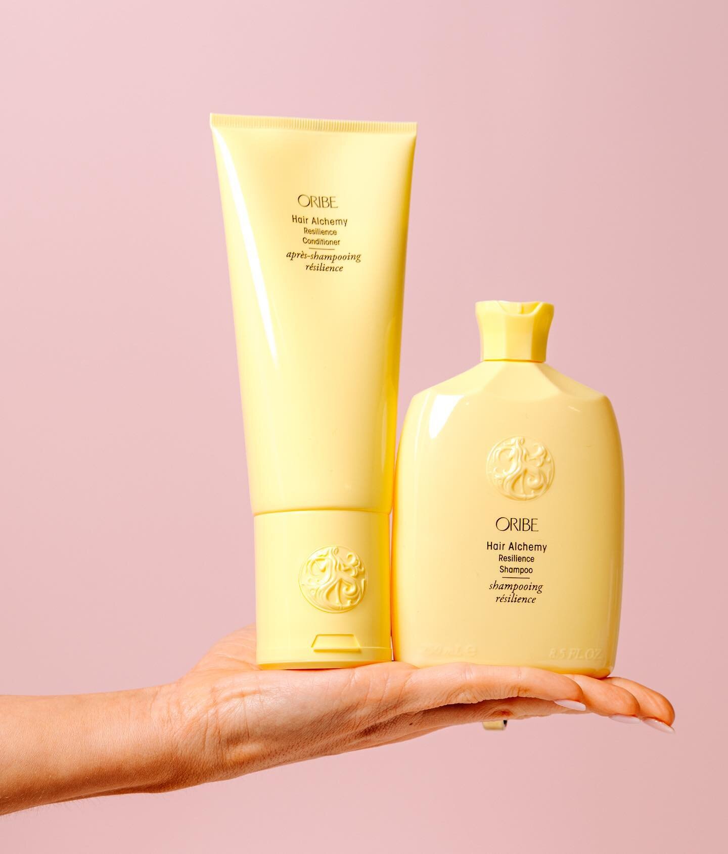 Hair Alchemy by @oribe ⭐️ in 2 short months this has become our teams go-to range for hair that needs a little more love 💕 it rebuilds and strengthens, while keeping your hair soft and manageable. If your hair is long and starting to thin on the end